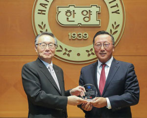 시스코 코리아, 한양대서 감사패 수상
